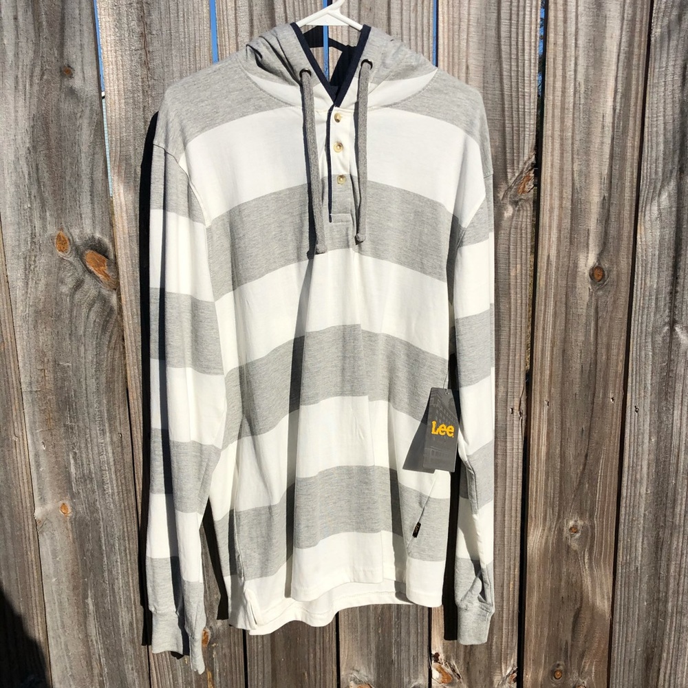 New Lee Hooded Long Sleeve